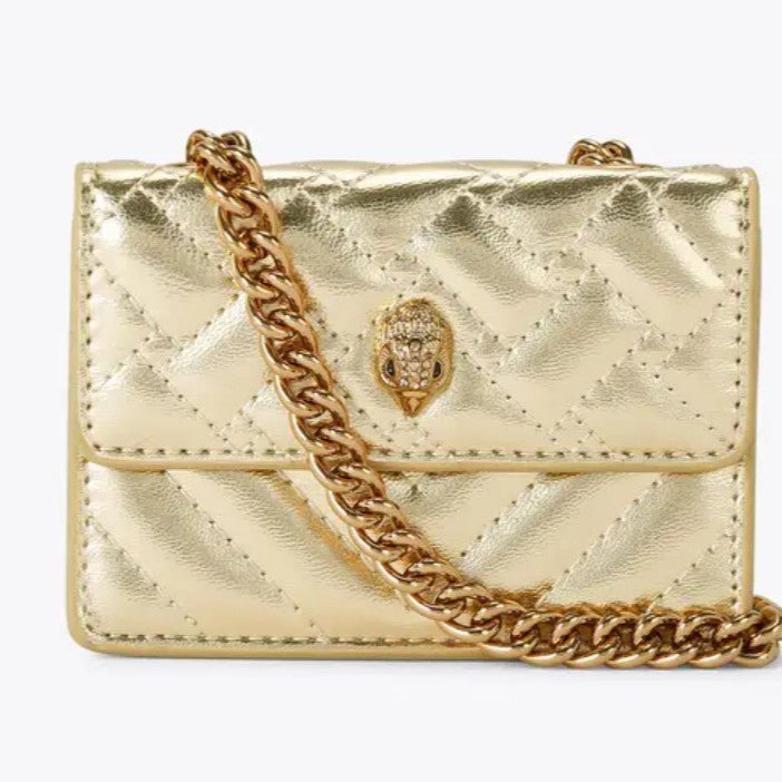 Mini Quilted Flap Crossbody Bag with Chain Strap