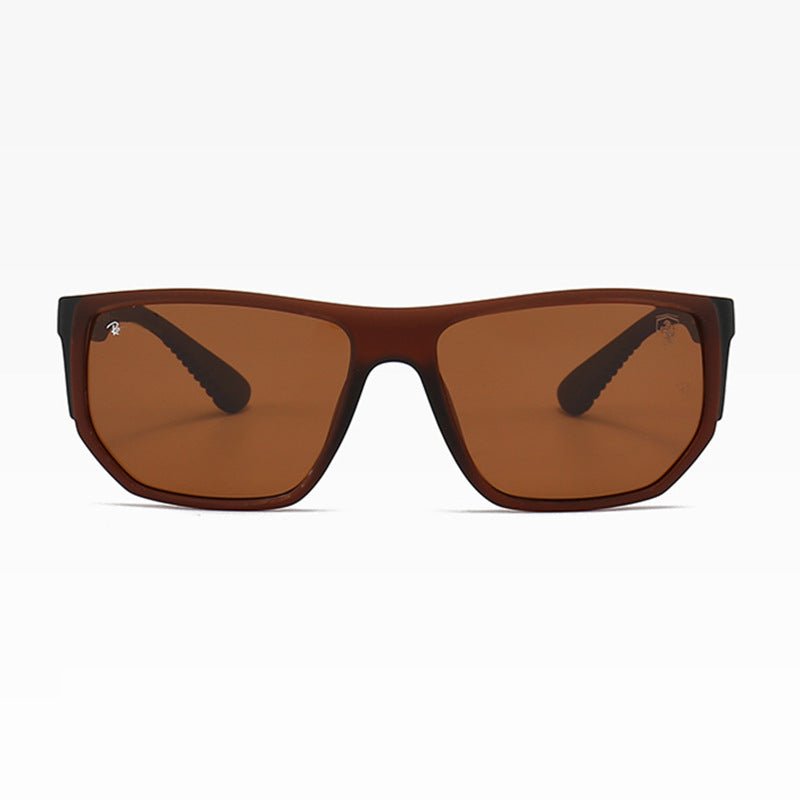 Square Full Frame Polarized Sunglasses with UV400 Protection