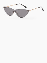 Cat Eye Shield Sunglasses with UV400 Protection