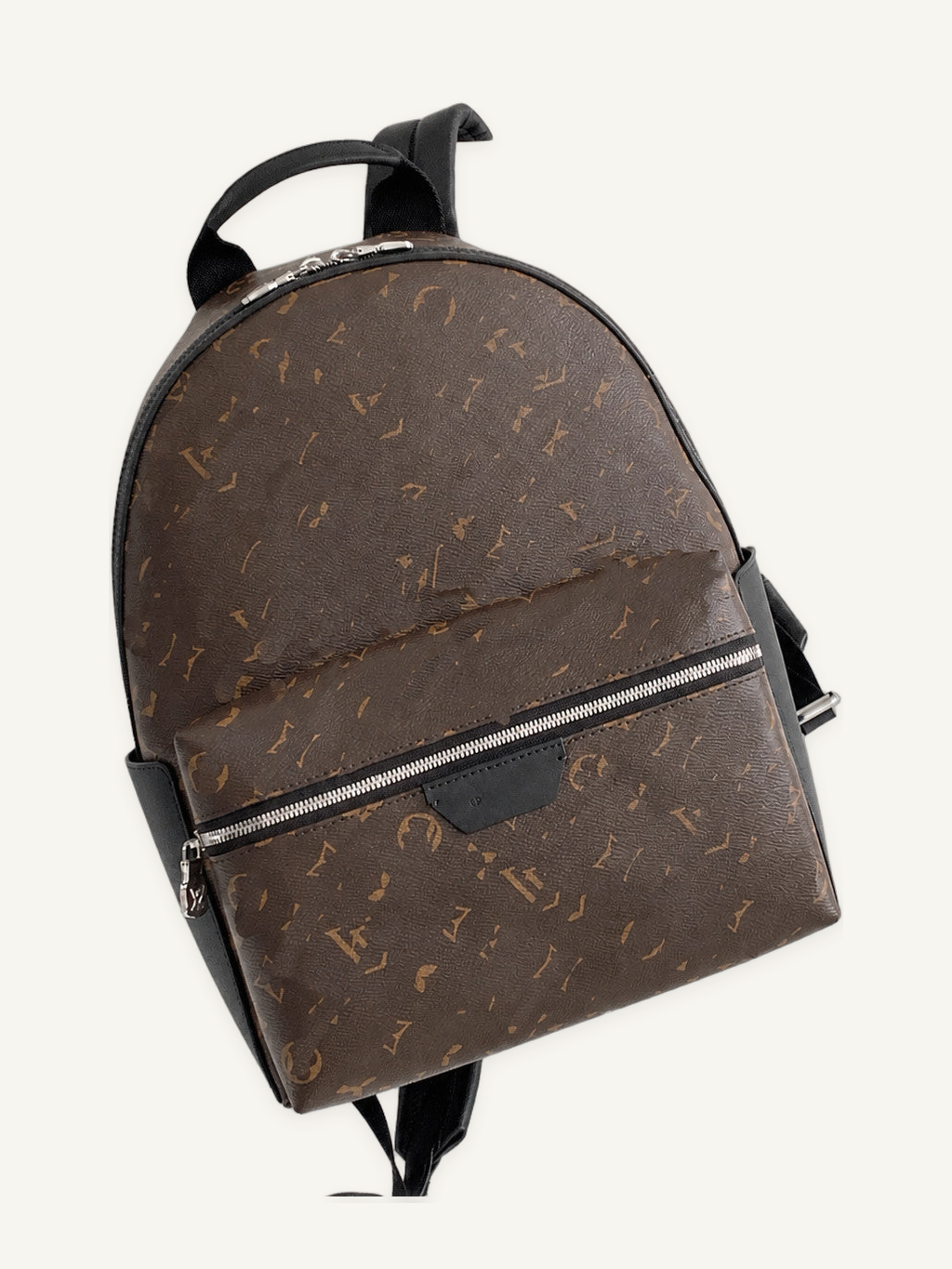 Patterned Backpack with Front Zip Pocket and Adjustable Shoulder Straps