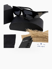 Rectangular Full Frame Sunglasses with UV Protection
