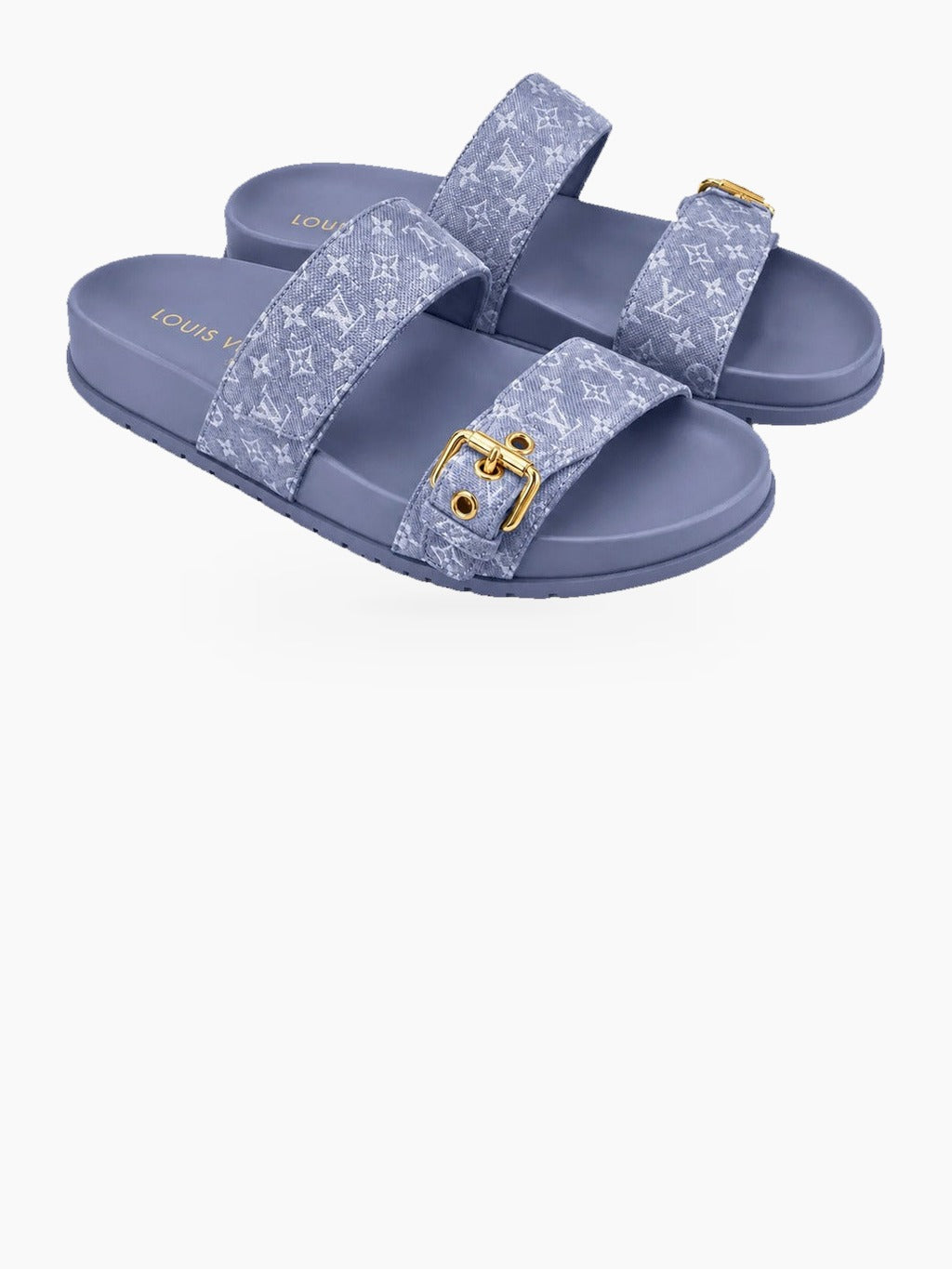 Two Strap Open Toe Sandals with Adjustable Buckles