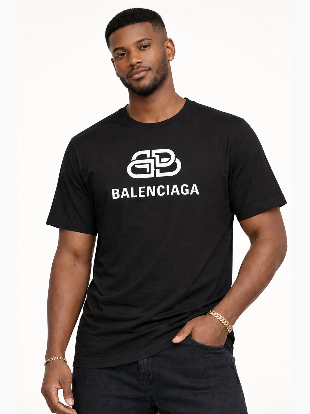 Men's Short Sleeve Crew Neck Graphic Print T-Shirt