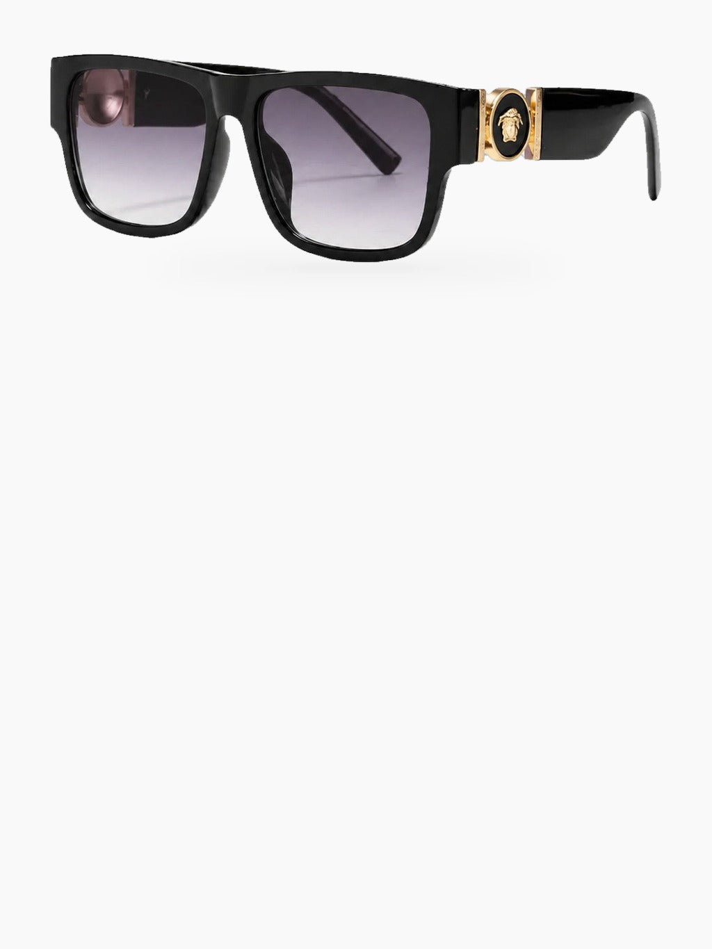Square Frame Sunglasses with Gradient Lenses
