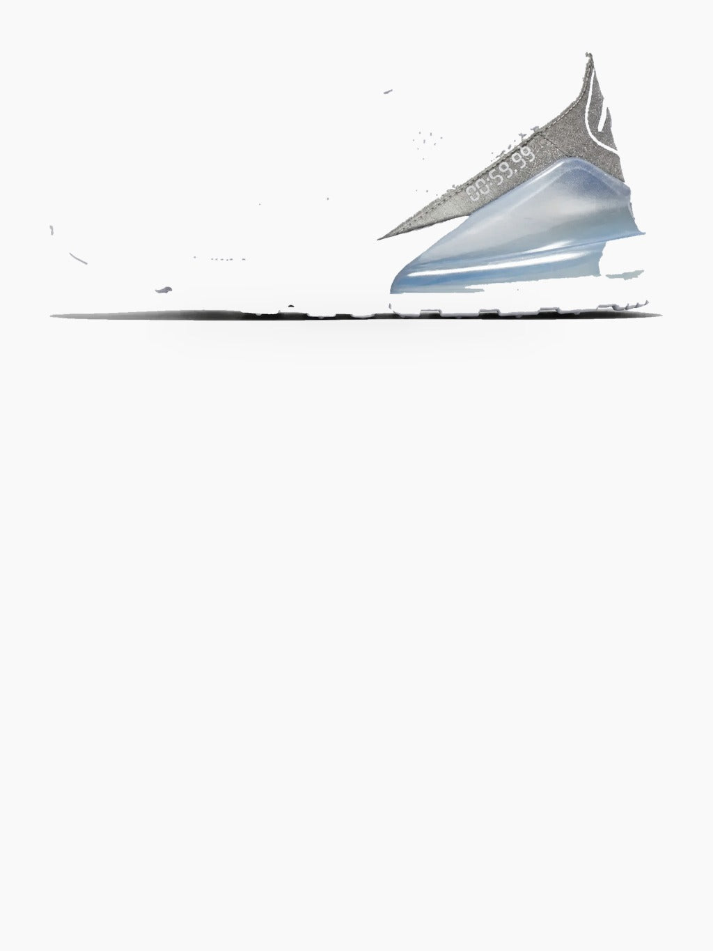 Women's Mesh Lace-Up Sneakers with Visible Air Cushion Heel