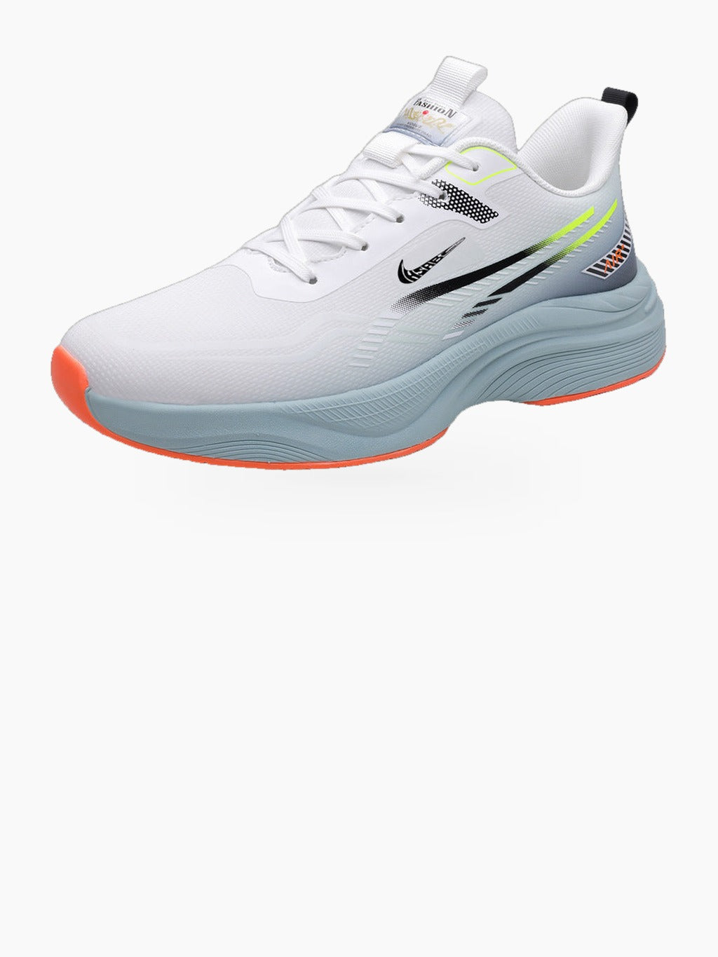 Men's Breathable Mesh Lace-Up Running Shoes