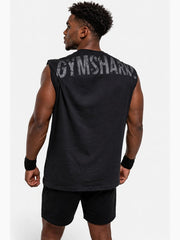 Men's Sleeveless Training Top with Graphic Print