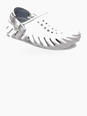Perforated Clog Sandals with Adjustable Heel Strap